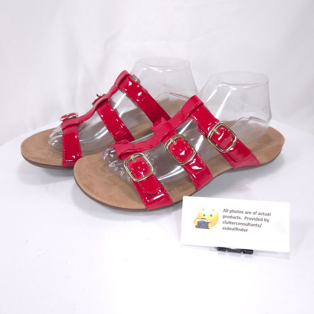 Vionic Misa 3 Strap Adjustable Sandals Womens Siz… - image 1